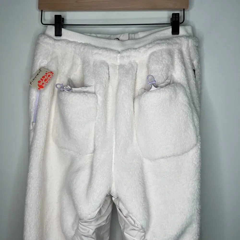 Free People Fleece Jogger Pants Size Medium